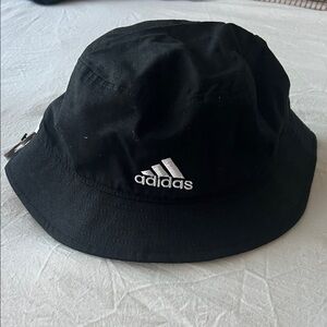 Adidas Black Sustainable Bucket Hat
